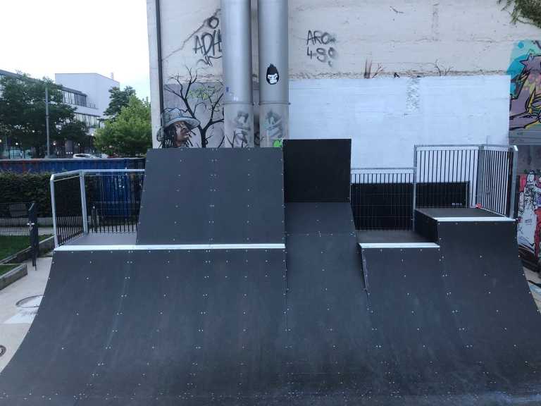 Mini Ramp beim Feierwerk in München